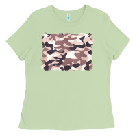 Matcha milky camouflage Ladies Tee - BarkalooDesign