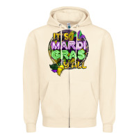 Sandshell its mardi gras yall Zipper Hoodie - CowGirlArtShop