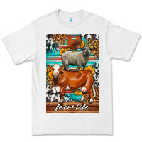 White Western Farm Life Premium Tee - LillyAllenDesigns
