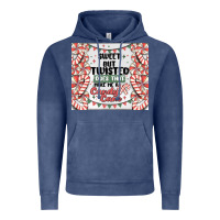 Vintage Denim sweet but twisted does that make me a candy cane Vintage Hoodie - MaliasSmallBusiness