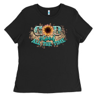 Black god is good all the time Ladies Tee - NancyCooperArtShop