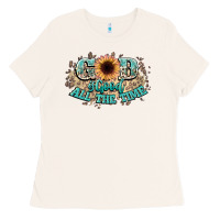 Bone god is good all the time Ladies Tee - NancyCooperArtShop