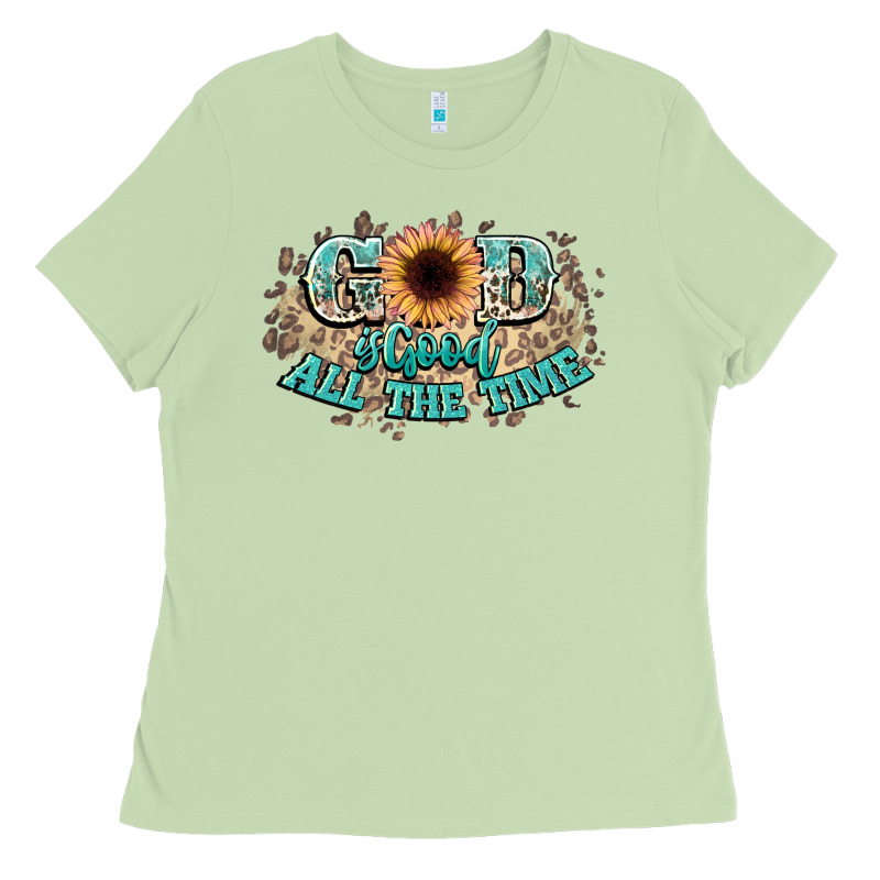 God Is Good All The Time Ladies Tee by NancyCooperArtShop | Teevron