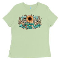 Matcha god is good all the time Ladies Tee - NancyCooperArtShop