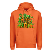 Carrot Lucky Mom  St. Patrick's Day Premium Hoodie - CowGirlArtShop