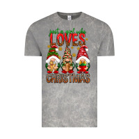 Cloud Rock Just a girl who loves Christmas Vintage Tee - NancyCooperArtShop