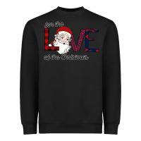 Black For The Love Of The Christmas Heavyweight Sweatshirt - Bettercallsaul