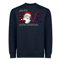 For The Love Of The Christmas Heavyweight Sweatshirt | Teevron
