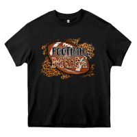Black football mom Heavy Core Tee - AdoDesignShop