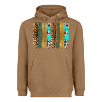 Toasted Coconut western brushstrokes Heavyweight Hoodie - OliviaCreatesArt