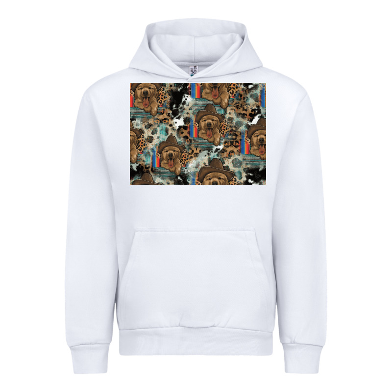 Dog Pattern Urban Hoodie by CowhideDigitalArt | Teevron