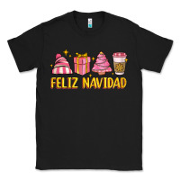 Black feliz navidad Classic Tee - MaliasSmallBusiness