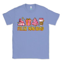 Colony Blue feliz navidad Classic Tee - MaliasSmallBusiness