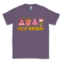 Lavender feliz navidad Classic Tee - MaliasSmallBusiness