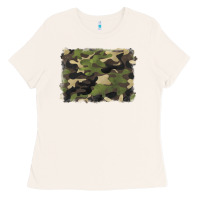 Bone camouflage background Ladies Tee - BarkalooDesign