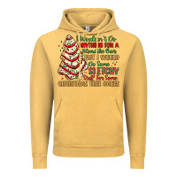 Vintage Mustard sketchy stuff for some christmas tree cakes Vintage Hoodie - MaliasSmallBusiness