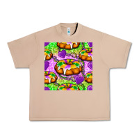 Burro Mardi Gras king cake seamless pattern Urban Heavy Tee - BundleAndBundleShop