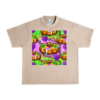 French Oak Mardi Gras king cake seamless pattern Urban Heavy Tee - BundleAndBundleShop