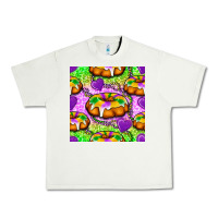 Pistachio Mardi Gras king cake seamless pattern Urban Heavy Tee - BundleAndBundleShop