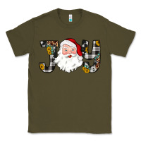 Army Green joy santa Classic Tee - JahusDesignShop