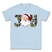 Dusty Blue joy santa Classic Tee - JahusDesignShop