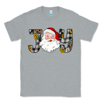 Heather Grey joy santa Classic Tee - JahusDesignShop