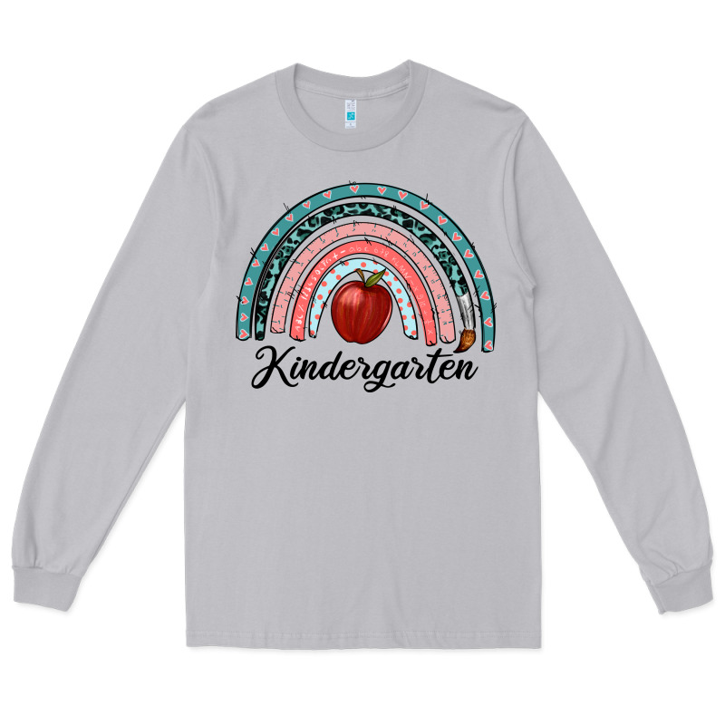 Kindergarten Rainbow Long Sleeve Tee by RanaPortraitStore | Teevron
