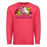 Cardinal My first Valentine's Day Unicorn Premium Sweatshirt - FaDigitalArtStudio