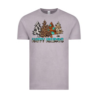 Vintage Zinc Happy Holidays Trees Vintage Tee - MaliasSmallBusiness