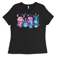 Black stitch coffee Ladies Tee - Jasminsmagicworld