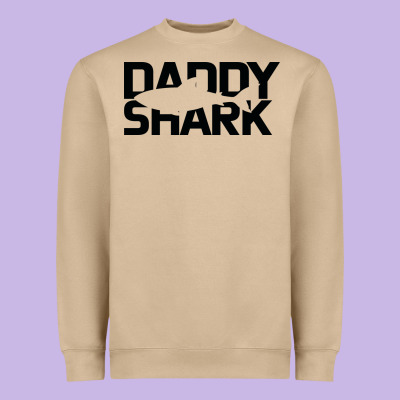 Daddy Shark Heavyweight Sweatshirt Designed By Bettercallsaul