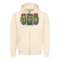 Sandshell happy mardi gras yall Zipper Hoodie - CowGirlArtShop