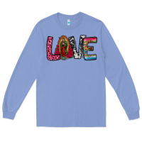 Colony Blue our lady of guadalupe love Long Sleeve Tee - Jasminsmagicworld