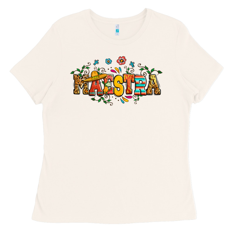 Spanish Maestra Teacher Ladies Tee by RanaPortraitStore | Teevron