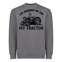 Storm I D Rather Be On My Tractor Heavyweight Sweatshirt - Bettercallsaul