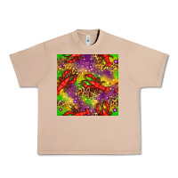 Burro Mardi Gras Lobster Seamless Pattern Urban Heavy Tee - BundleAndBundleShop