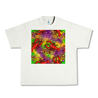 Pistachio Mardi Gras Lobster Seamless Pattern Urban Heavy Tee - BundleAndBundleShop