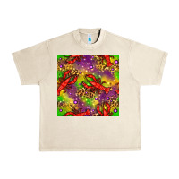 Sandshell Mardi Gras Lobster Seamless Pattern Urban Heavy Tee - BundleAndBundleShop
