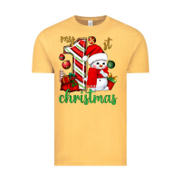 My 1st. Christmas With Cute Snowman Vintage Tee | Teevron