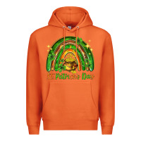 Carrot St. Patrick's Day rainbow Premium Hoodie - HowdyJamesFarm
