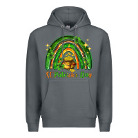 Rock St. Patrick's Day rainbow Premium Hoodie - HowdyJamesFarm