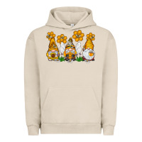 Pigment French Oak Honey Gnome Urban Hoodie - CowhideDigitalArt