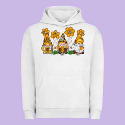Honey Gnome Urban Hoodie Designed By Cowhidedigitalart