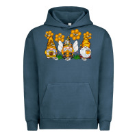 Pigment Midnight Navy Honey Gnome Urban Hoodie - CowhideDigitalArt