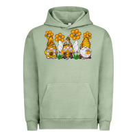 Pigment Oil Green Honey Gnome Urban Hoodie - CowhideDigitalArt