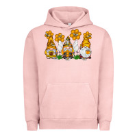Pigment Salmon Honey Gnome Urban Hoodie - CowhideDigitalArt