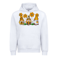 White Honey Gnome Urban Hoodie - CowhideDigitalArt