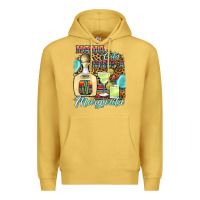 Antique Gold mama cita needs a margarita1 Premium Hoodie - JahusDesignShop