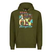 Army Green mama cita needs a margarita1 Premium Hoodie - JahusDesignShop
