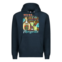 Navy mama cita needs a margarita1 Premium Hoodie - JahusDesignShop